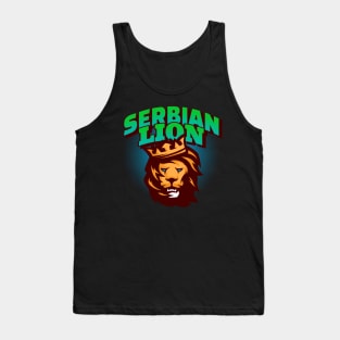 Serbian Lion Tank Top